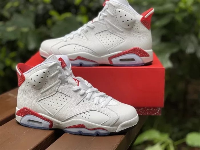 Authentic Air Jordan 6 “Red Oreo”