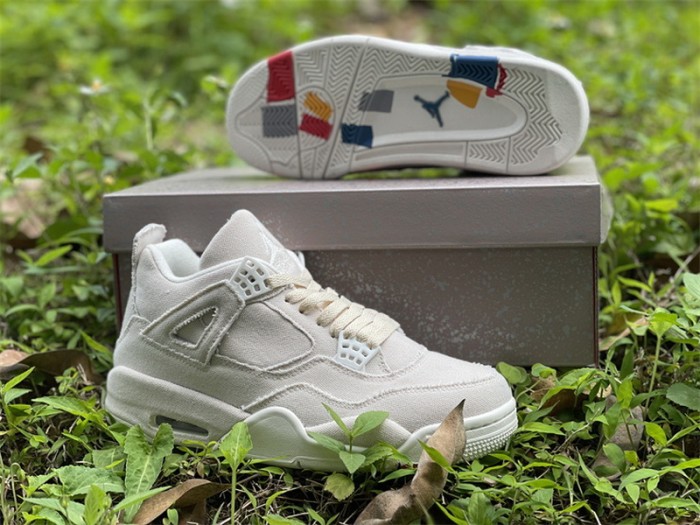 Authentic Air Jordan 4 “Canvas”