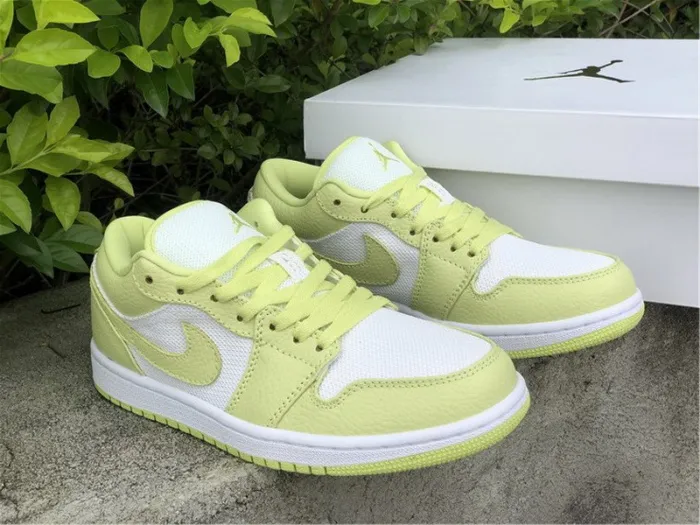 Authentic Air Jordan 1 Low “Limelight”