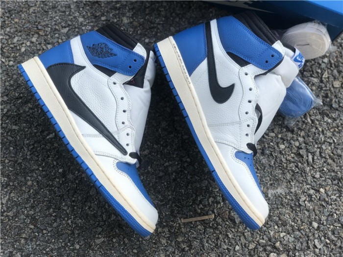 Authentic Travis Scott x Fragment x Air Jordan 1