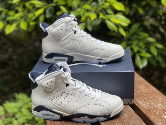 Authentic Air Jordan 6“Midnight Navy”