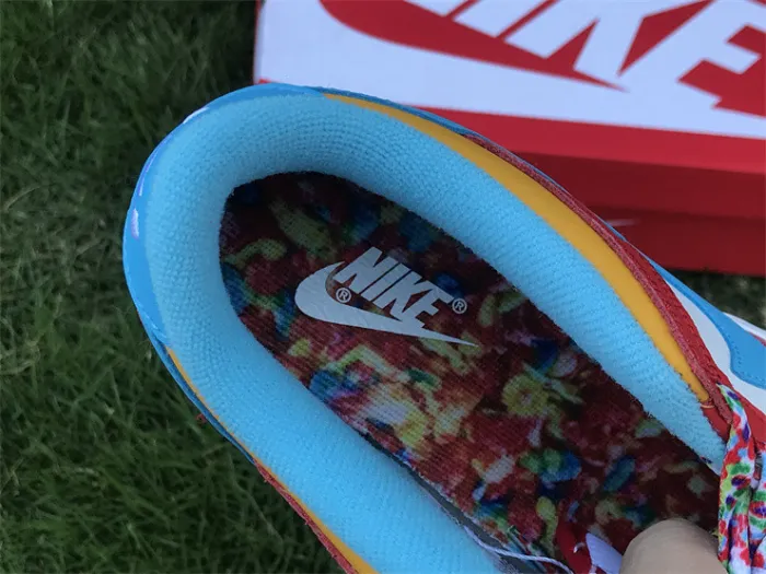 Authentic LeBron James x Nike Dunk Low “Fruity Pebbles”
