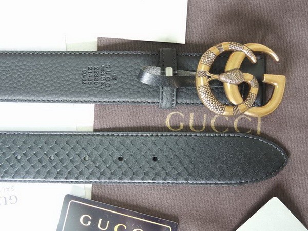 Super Perfect Quality G Belts(100% Genuine Leather,steel Buckle)-4438