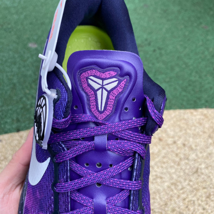 Authentic Nike Kobe 8 Playoffs Purple Platinum