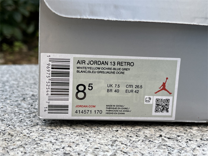 Authentic Air Jordan 13 “Blue Grey”
