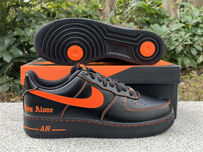 Authentic VLONE x Nike Air Force 1 Low Black