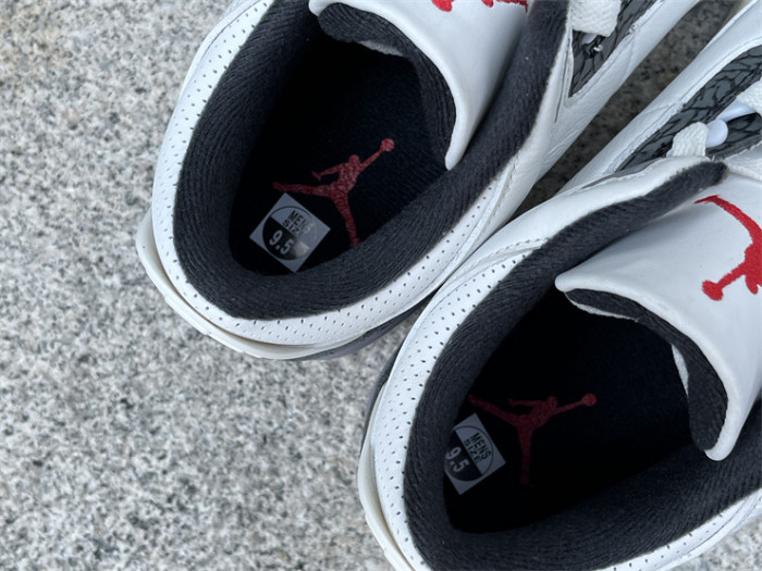 Authentic Air Jordan 3 “Cement Grey”