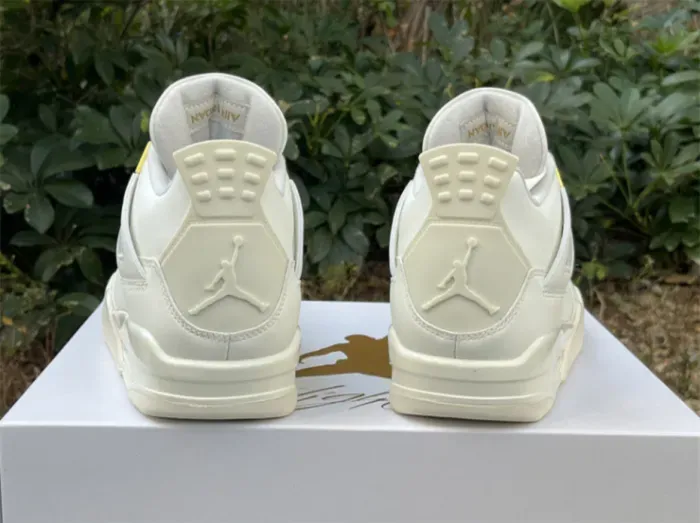 Authentic Air Jordan 4 “Metallic Gold”