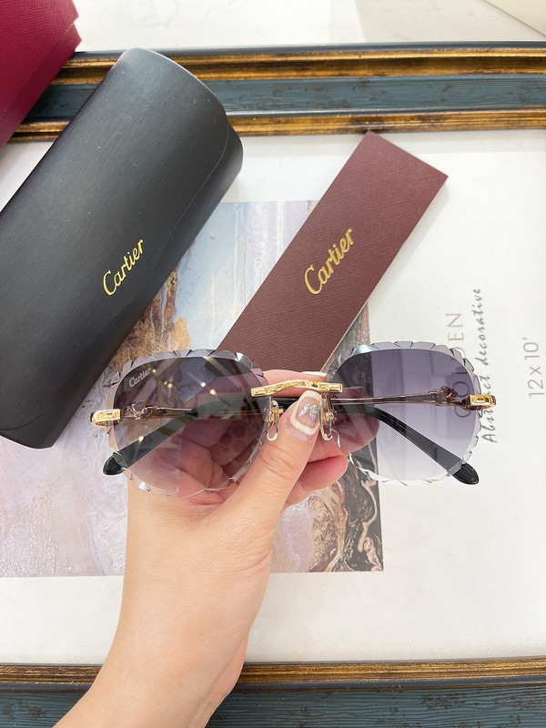 Cartier Sunglasses AAAA-7109