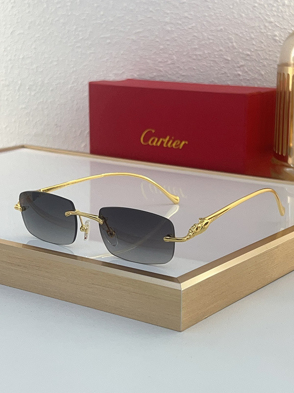 Cartier Sunglasses AAAA-6965