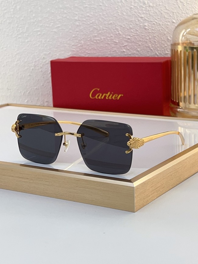 Cartier Sunglasses AAAA-7667