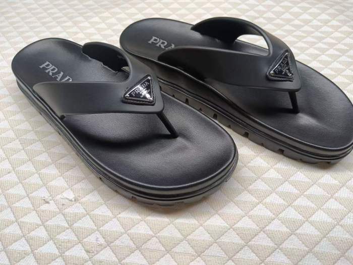 Prada women slippers 1：1 quality-136