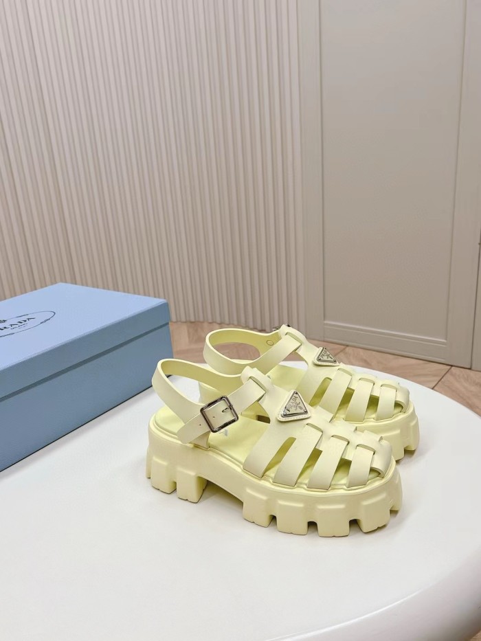 Prada women slippers 1：1 quality-155