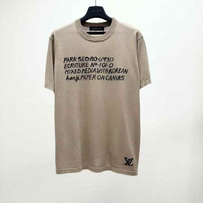 LV Shirt High End Quality-1228