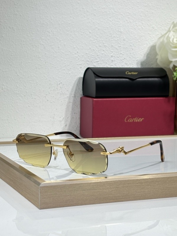 Cartier Sunglasses AAAA-8876
