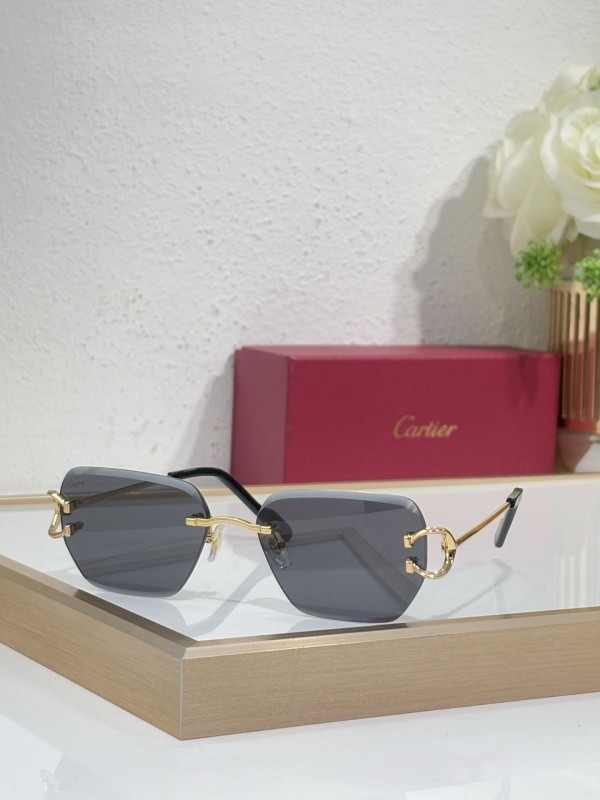 Cartier Sunglasses AAAA-9242