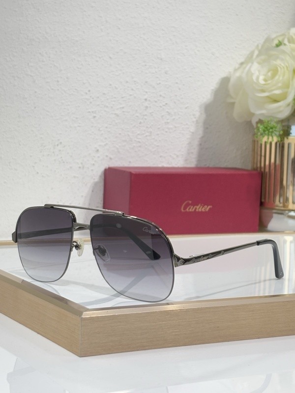 Cartier Sunglasses AAAA-9346