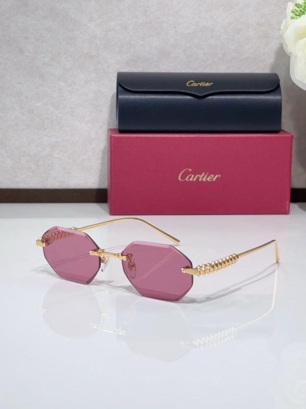 Cartier Sunglasses AAAA-8531