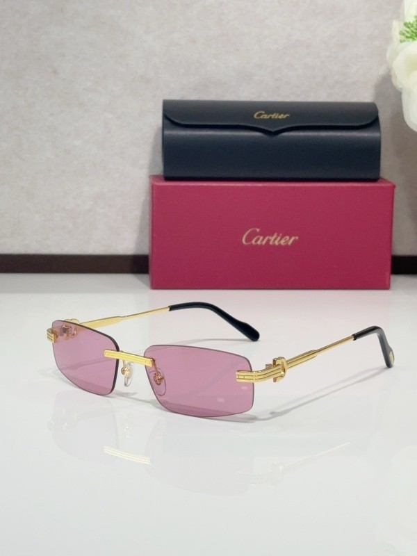 Cartier Sunglasses AAAA-8744