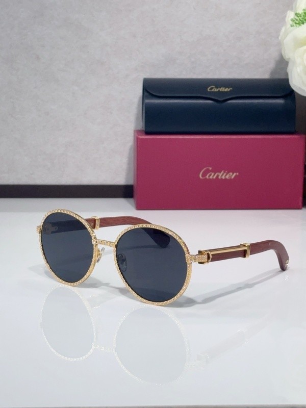 Cartier Sunglasses AAAA-8571
