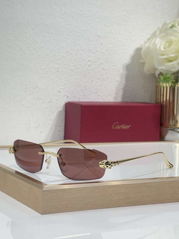 Cartier Sunglasses AAAA-9371