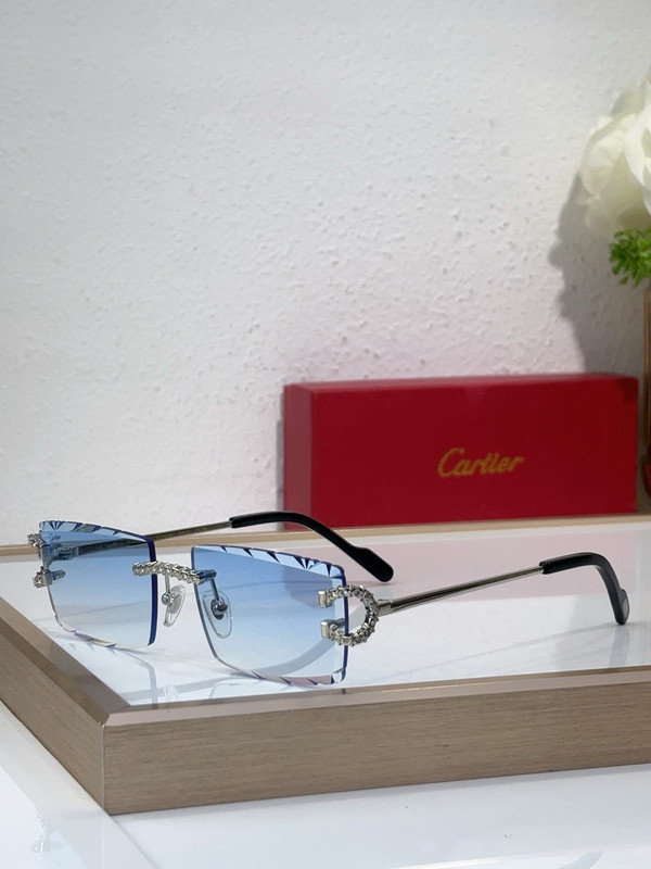 Cartier Sunglasses AAAA-11093