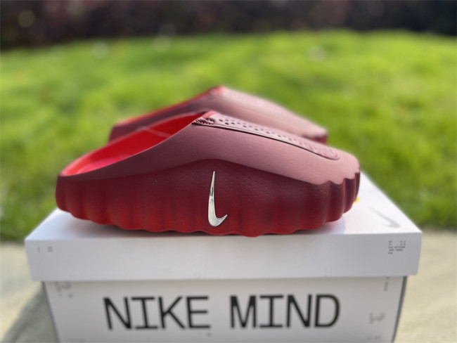 Nike Mind 001 Slide Team Red University Red (fit small)