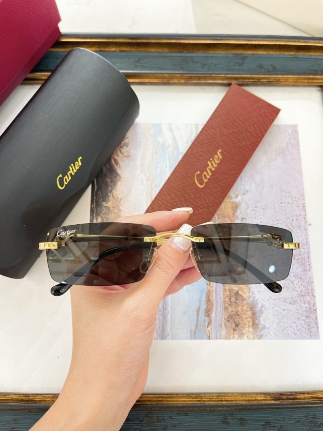 Cartier Sunglasses AAAA-11597