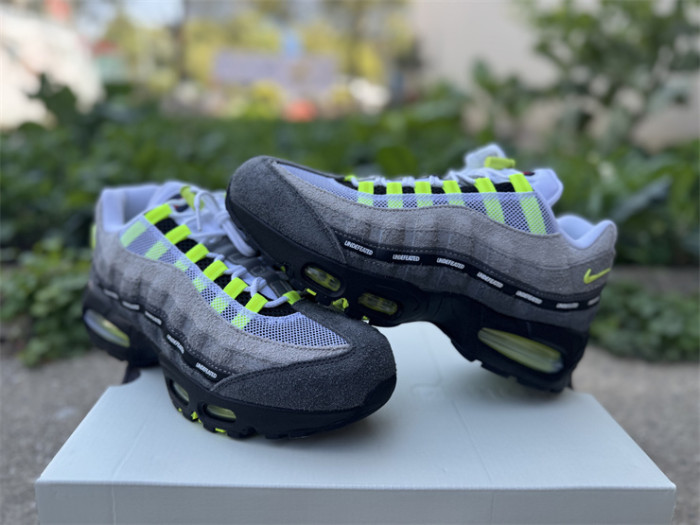 Authentic Nike Air Max 95 SP Undefeated Geo NYC Neon