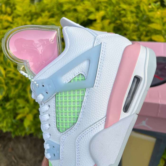 Authentic  Air Jordan 4 Retro Valentine's Day 2026