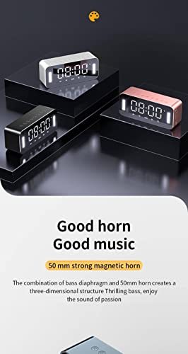 NC AI Smart Portable Speaker, Radio, Crystal Clear Stereo, Rich Bass, AUX Mode and TF Card Mode, Long Battery Life Wireless Bluetooth Player