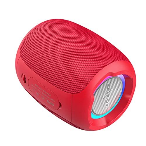 NC Portable Bluetooth Speaker, Wireless IP7 Waterproof Outdoor Speaker with Subwoofer, High Volume, Longer Play Time, Bluetooth 5.1, Dual Pairing, Party Beach Camping Portable Speaker, Black
