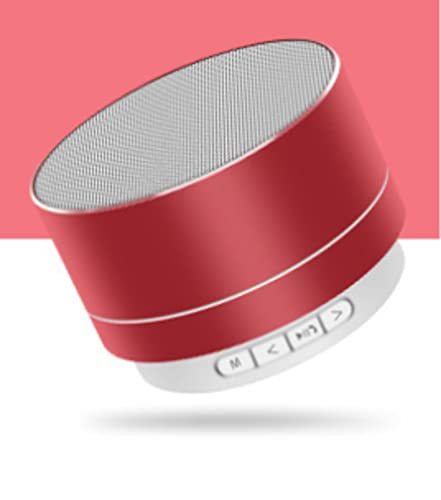 NC Portable Wireless Bluetooth Speaker, Built-in Microphone, Hands-Free Call, AUX Cable, TF Card, High-Definition Audio and Bass (Silver), Suitable for All Kinds of Mobile Phones and Car Speakers.