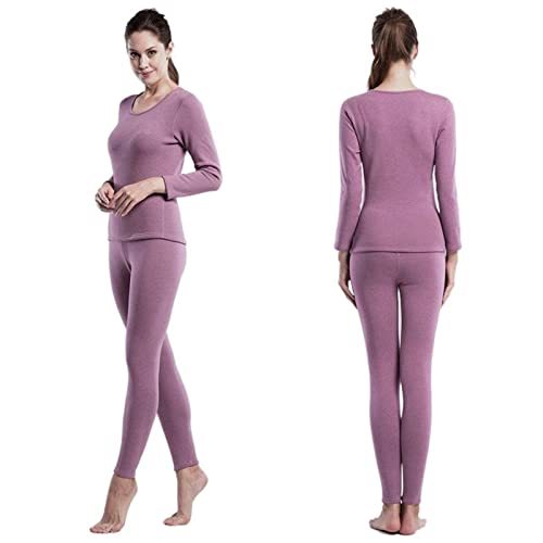Autumn and Winter Models of Thermal Underwear Plus Velvet Women's Autumn Clothes Long Pants Suit