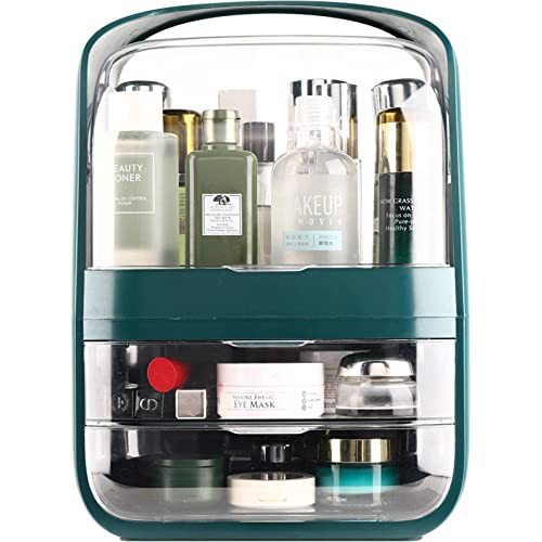 NC Cosmetic Storage Box Portable Dust-Proof Drawer Type Dressing Table Lipstick Mask Skin Care Product Desktop Storage Box