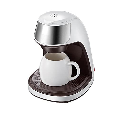 NC 5 Cups Coffee Maker, Home Small Portable American Coffee Maker Office Tea Brewing Machine Drip Coffee Maker Stainless Steel