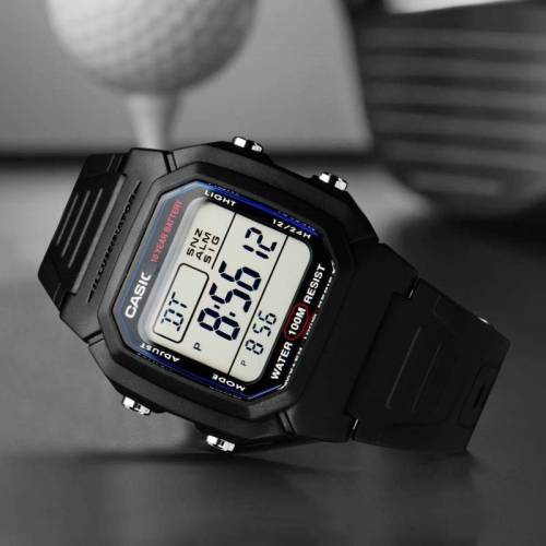 Watch retro small square, long battery life, anti-drop and anti-oxidation, waterproof electronic watch for men and women W-800/F-91