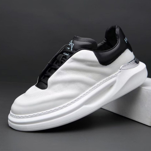 Men's shoes small white shoes, dad shoes, thick-soled sneakers, soft-soled casual shoes