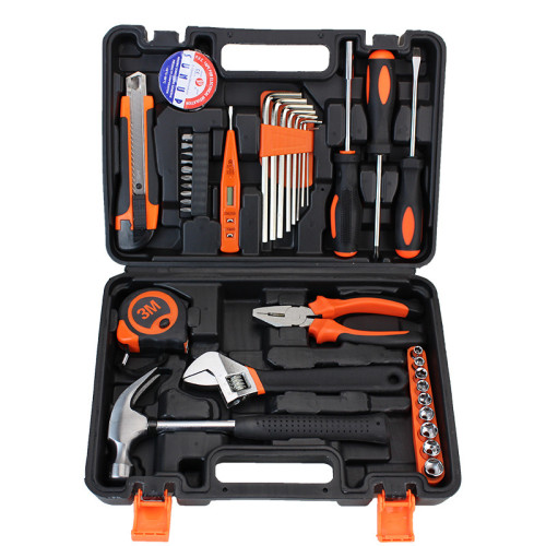 Medium 38-piece combination tool, car emergency tool box, household tool set, special tool set