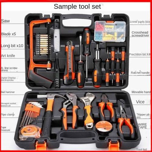 A full set of toolboxes, multi-function repair household combination tool sets, vehicle tools electrician tools multi-function repair tools