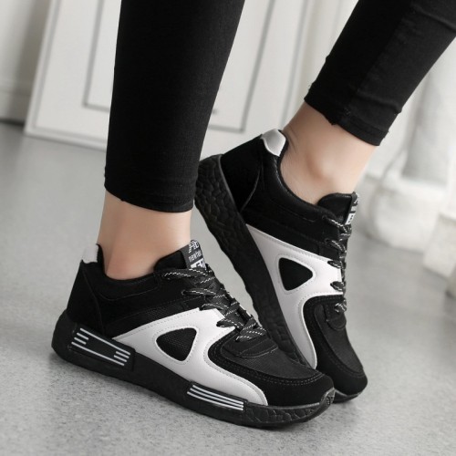 Women's sports shoes, all-match casual shoes, forrest shoes, student breathable sneakers, flat breathable non-slip running shoes