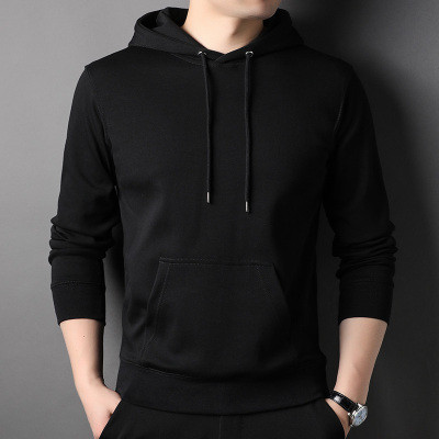 2022 New Long Sleeve Solid Color Sweater Men's Daily Casual Sports Men's Sweater, Men's Hoodie