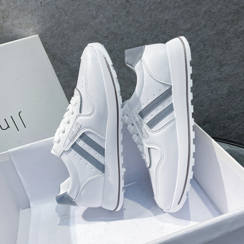 Fashionable white shoes all-match new casual sports women's shoes