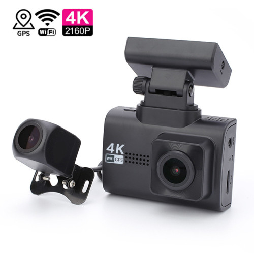 4K driving recorder with WIFI+GPS function maximum support 256G new 1920p HD driving recorder