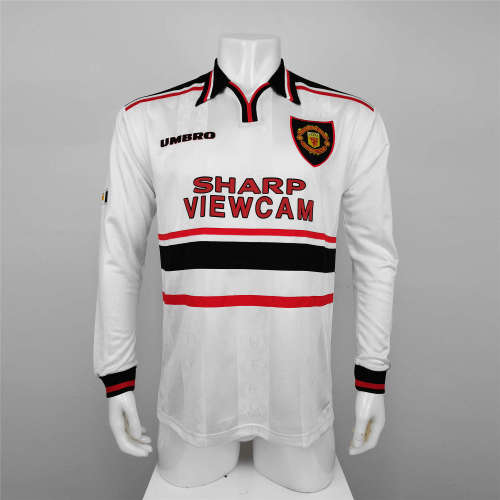 Manchester United Away Long Sleeve Retro Jersey 98/99