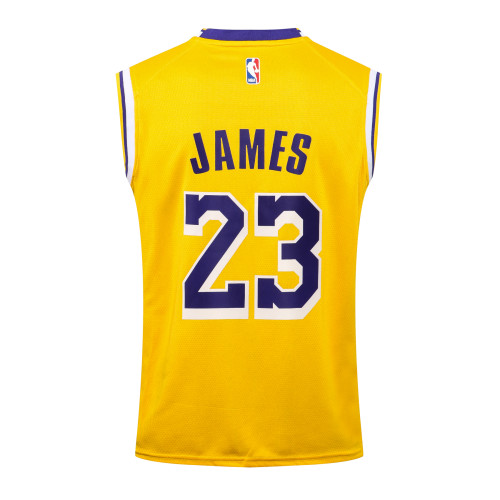 LeBron James Los Angeles Lakers 2020/21 Swingman Jersey - Yellow