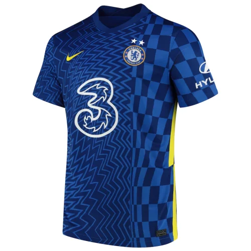 Chelsea Cup Home Jersey 21/22 with Champions of Europe 21 printing