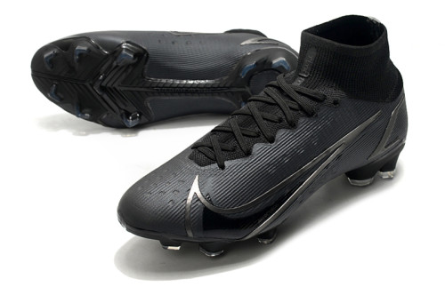 Mercurial Superfly 8 Elite FG Soccer Shoes All Black