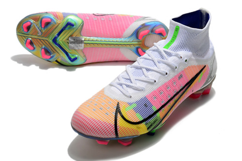 Mercurial Superfly 8 Elite FG Soccer Shoes Pink