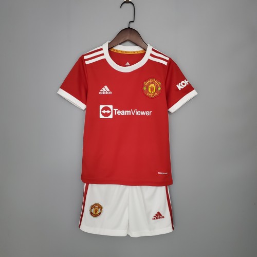 Manchester United Home Kids Jersey 21/22